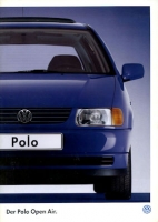 VW Polo 3 Open air brochure 5.1996