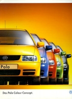 VW Polo 3 Colour Concept brochure 9.1995