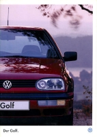 VW Golf 3 brochure 7.1995