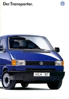 VW T 4 Transporter brochure 7.1995