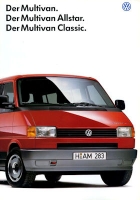 VW T 4 Multivan brochure 7.1995