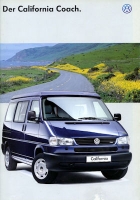 VW T 4 California Coach brochure 6.1996