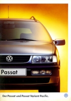 VW Passat B 4 Pacific brochure 3.1996