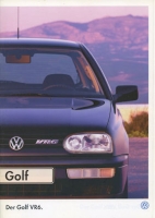 VW Golf 3 VR 6 Prospekt 5.1997