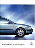 VW Passat B 5 Variant brochure 3.1997