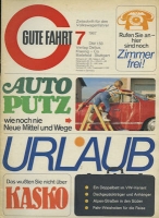 VW Gute Fahrt 1967 Heft 7