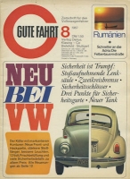 VW Gute Fahrt 1967 Heft 8