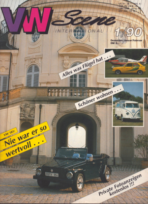 VW Scene Heft 1.1990