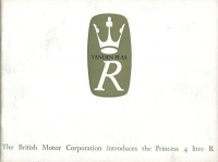 Vanden Plas Princess 4 Litre R brochure 1964