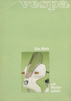 Vespa Mofa EC 1 Prospekt 1982