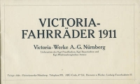 Victoria Fahrrad Programm 1911