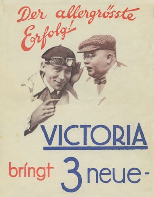Victoria Programm ca. 1928