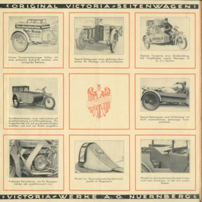 Victoria Seitenwagen-Programm 11.1927