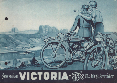 Victoria V 99 + V 109 Prospekt 1937