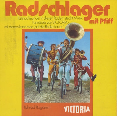Victoria Fahrrad Prospekt ca. 1971