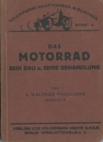 Volckmanns Kraftfahrer Biblothek Bd.03 Das Motorrad 1923