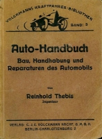 Volckmanns Kraftfahrer Biblothek Bd.05 Reparatur des Automobils 1924