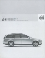 Volvo V 50 Preisliste 10.2006