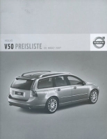 Volvo V 50 Preisliste 3.2007