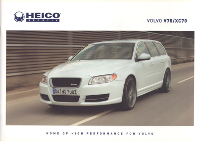 Volvo V 70 / XC 70 Heico Tuning Prospekt 6.2008