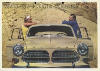 Volvo Serie 120 Prospekt 8.1963