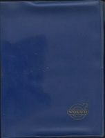 Volvo Kunststoff-Mappe 1960/70er Jahre