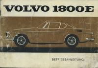 Volvo 1800 E Bedienungsanleitung 1970