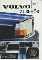 Volvo 240 Zubehör Prospekt 1982