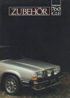 Volvo 760 GLE Accessories brochure 1982