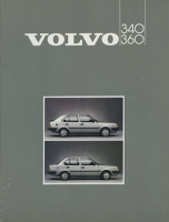 Volvo 340 360 Prospekt 1985