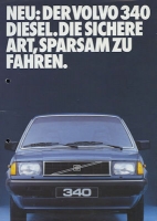 Volvo 340 Diesel brochure 2.1985