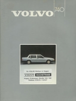 Volvo 740 brochure 1985