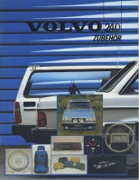 Volvo 240 Accessories brochure 1986