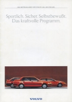 Volvo 440 460 480 brochure 1992