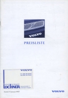 Volvo pricelist 1.1997