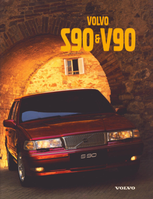 Volvo S 90 / V 90 Prospekt 1998
