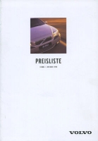 Volvo Preisliste 10.1998