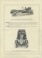 Preview: W.A.F. Type S 24/30 PS Automobil Prospekt 1923-1925
