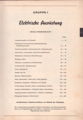 Preview: Wessels / Osnabrück Kraftfahrzeugteile Katalog 1969/70