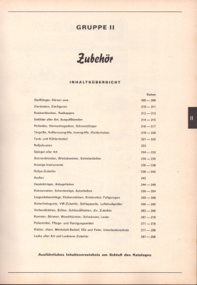 Preview: Wessels / Osnabrück Kraftfahrzeugteile Katalog 1969/70