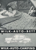 Wilk Car Camping program ca. 1955