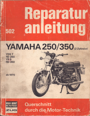 Yamaha 250 / 350 cm Reparaturanleitung 1970-1979