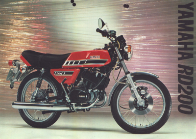 Yamaha RD 200 Prospekt 1977
