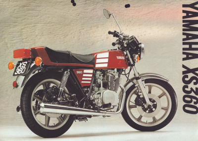 Yamaha XS 360 Prospekt 1977