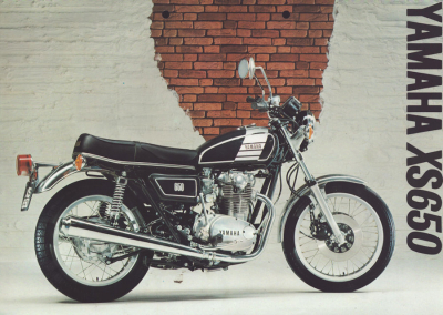 Yamaha XS 650 Prospekt 1977