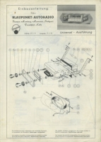 Autoradio Blaupunkt installation instructions 2.1956