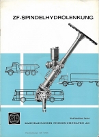 ZF Spindelhydrolenkung brochure ca. 1963