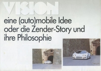 Zender Vision III brochure ca. 1988