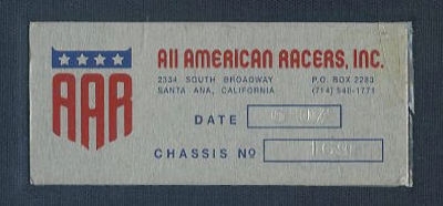 Preview: John Zimmermann Dan Gurney`s Eagle Racing Cars 2007