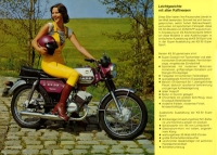 Preview: Zündapp 50 und 125ccm Motorrad Programm 1976